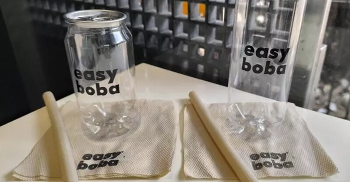 Easy Boba Pioneers Eco-Friendly Packaging With Aluminum Lids And Biodegradable Straws